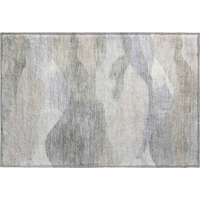 Premium Washable Super Soft Modern Waves Mayfield Rug