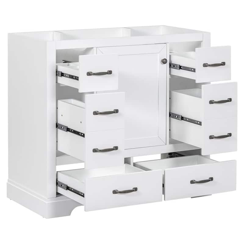 36'' Bathroom Vanities Cabinet with Sink Combo Set