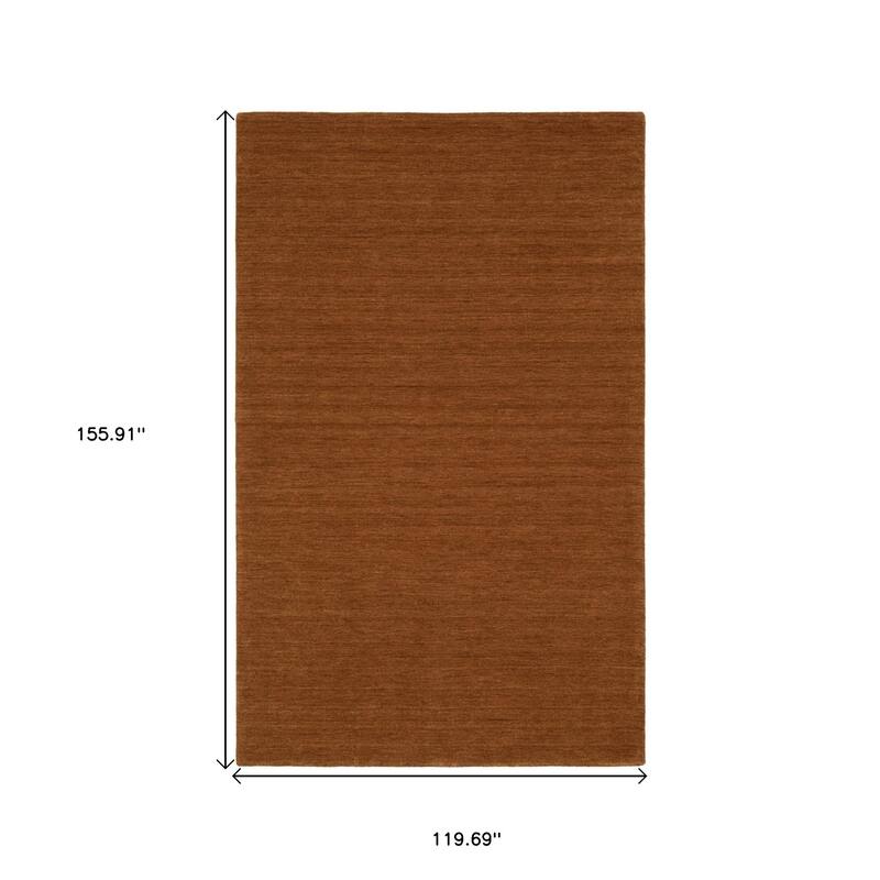 HomeRoots Solid Color Casual Rectangle Area Rug