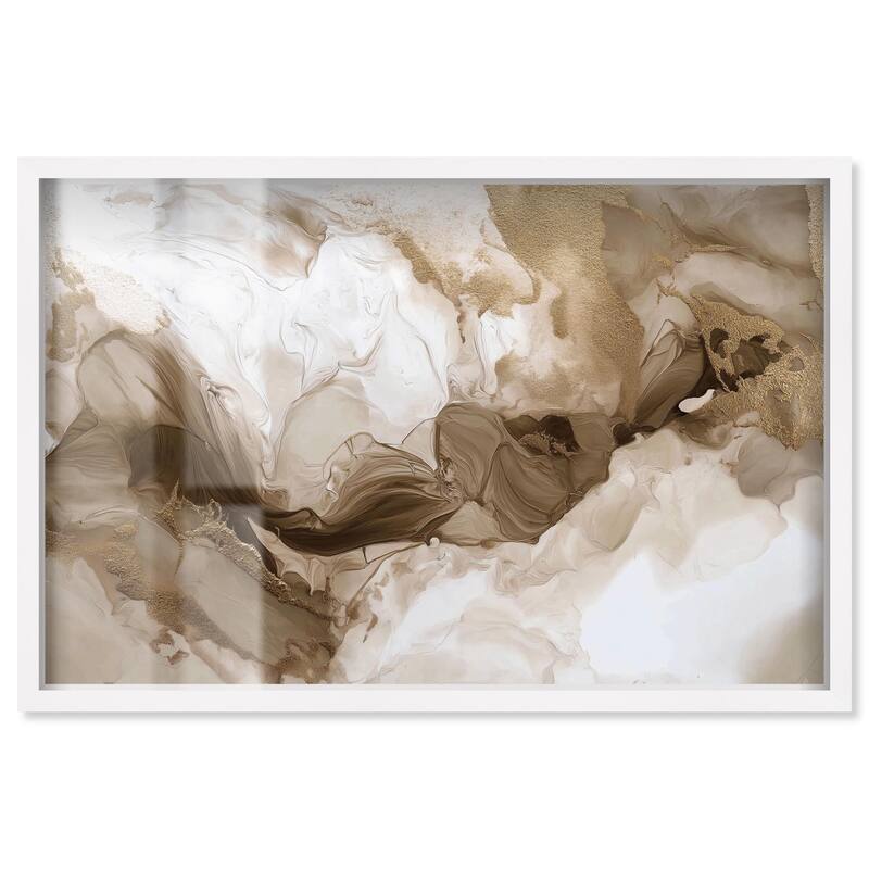 Russet Dreams Shadowbox by Art Remedy - White - 30" x 20"