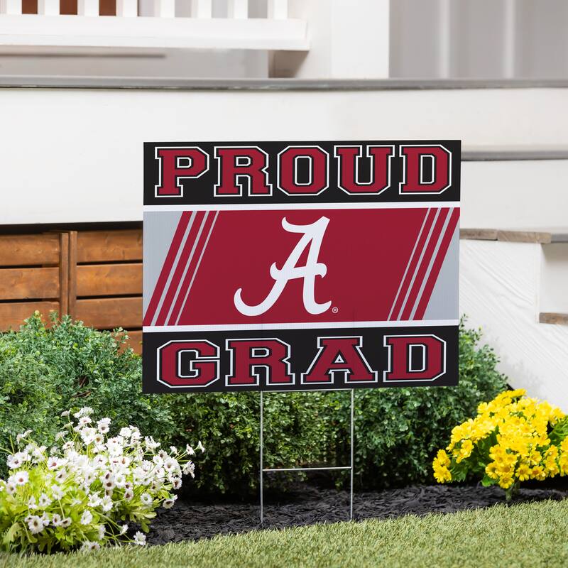 University of Alabama 24" x 18" Graduation Coroplast Outdoor Yard Sign