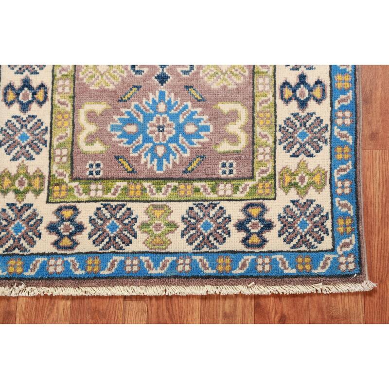 Kazak Oriental Foyer Rug Handmade Wool Carpet - 2'0"x 3'0"