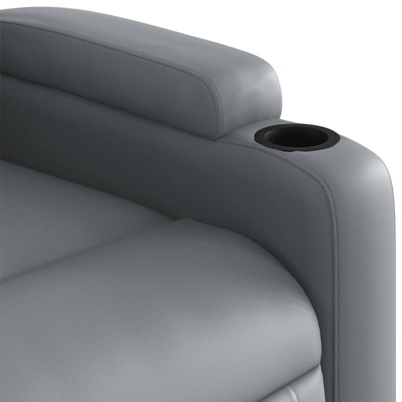 vidaXL Massage Recliner Chair Reclining Armchair for Elderly Faux Leather
