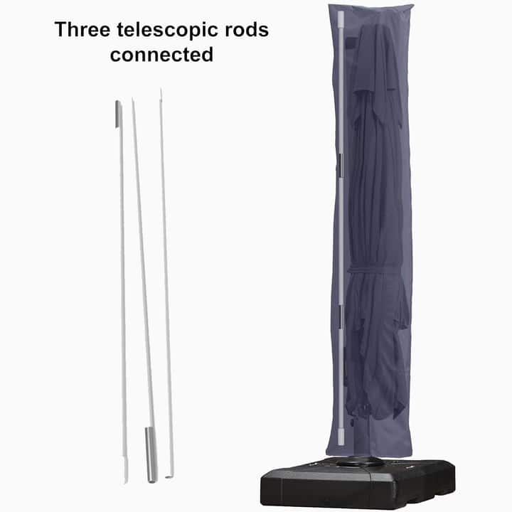 PURPLE LEAF Superior Patio Umbrella Cover - N/A