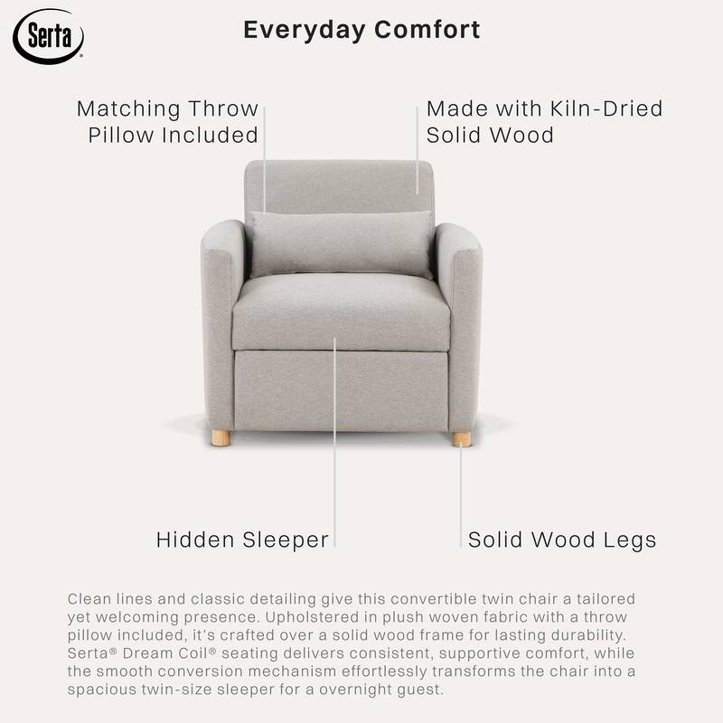 Serta Christine Convertible Chair