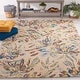 preview thumbnail 5 of 71, SAFAVIEH Handmade Blossom Jetchka French Country Floral Wool Rug