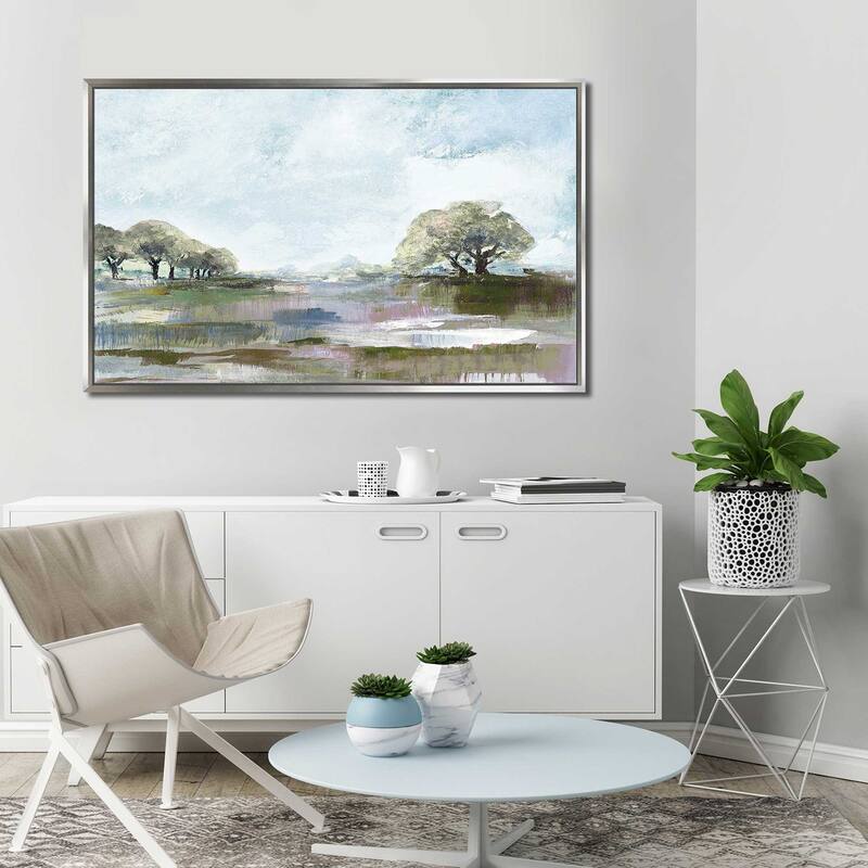 "Rusty Blue Sky" Print on Floating Canvas