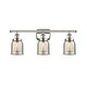 preview thumbnail 53 of 79, Innovations Lighting Ballston Urban Bell - 3 Light 26" Bath Vanity Light Silver Plated Mercury/Polished Nickel Finish