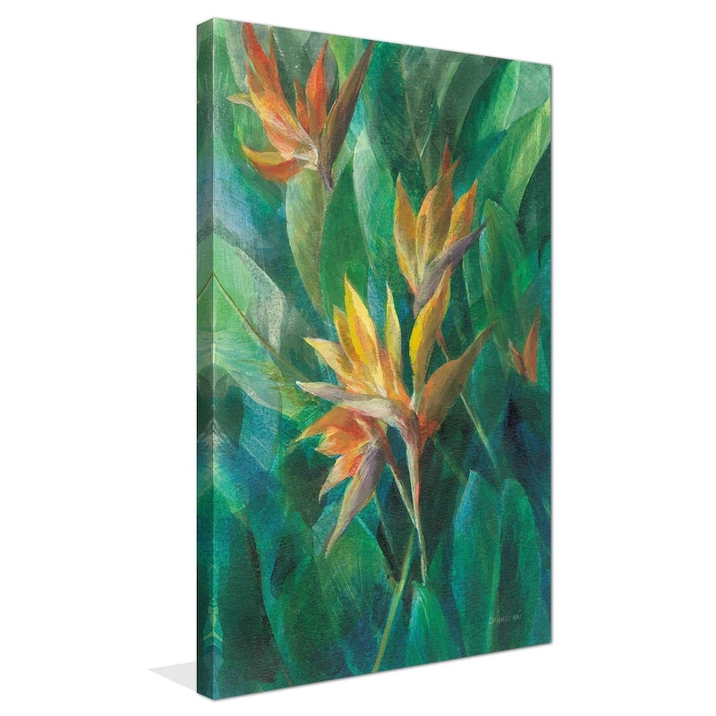 "Bird of Paradise II" Print on Canvas