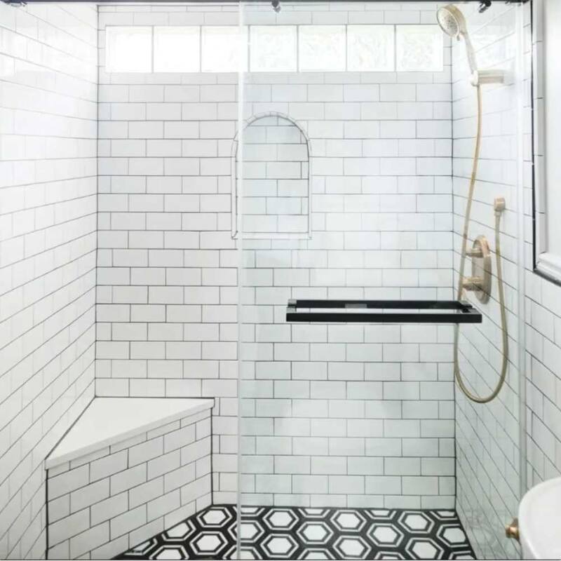 Santorini 4x4 Marble Hexagon Mosaic Tile - Floor, Wall & Backsplash