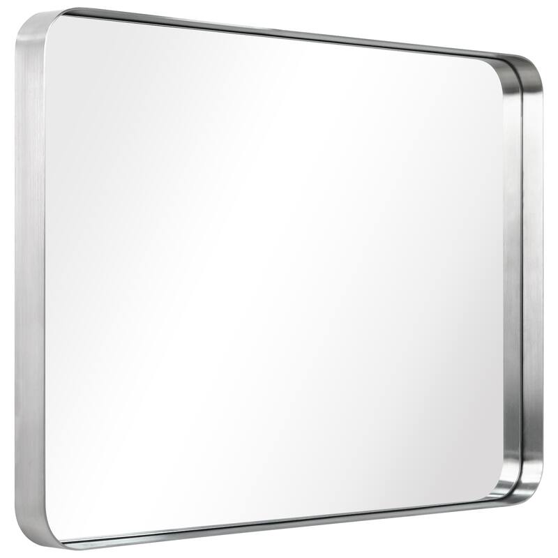 Ultra Stainless Steel Rectangular Wall Mirror