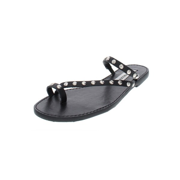 steve madden studded flat sandals