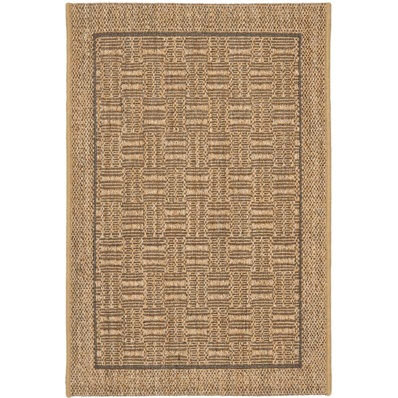 SAFAVIEH, Palm Beach Zettie Modern Sisal Rug - 2' x 3' - Natural