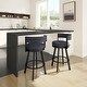 preview thumbnail 46 of 102, Amisco Browser Swivel Bar Stool