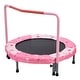 preview thumbnail 1 of 17, Foldable 36 Inch Toddler Trampoline for Indoor Outdoor Active Play Red + Pattern