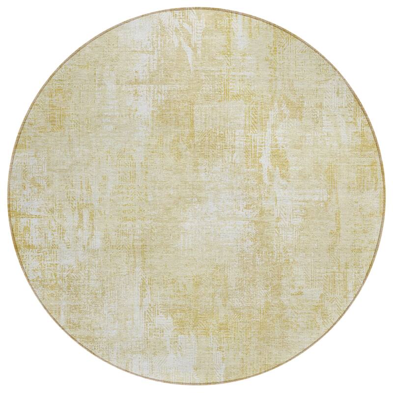 Machine Washable Indoor/ Outdoor Chantille Boho Abstract Rug