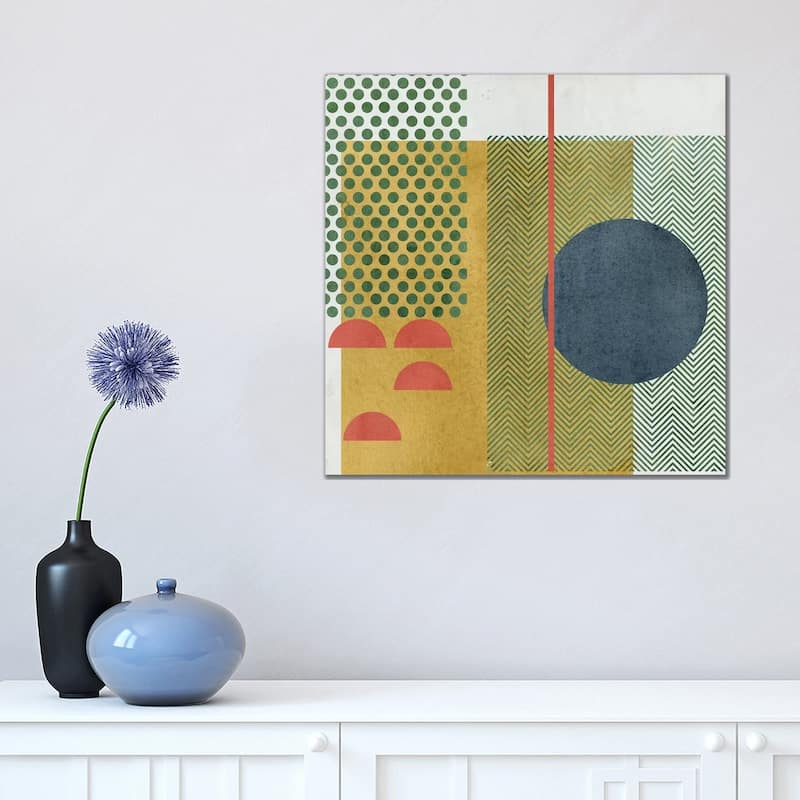 iCanvas "Soleil Rouge IV" by Melissa Wang Canvas Print - 18x18x1.5