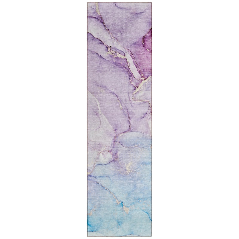Almisi Modern Art-Inspired Weather Resistant Versatile Elegance Outdoor Rug