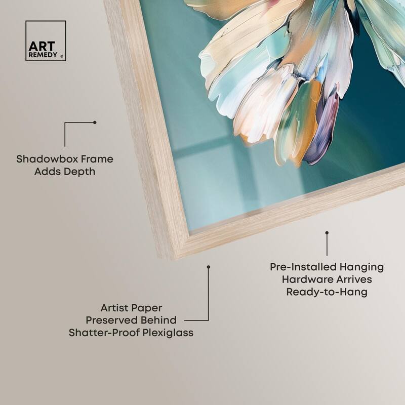 Wings of Duality Shadowbox by Art Remedy