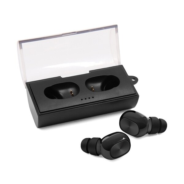 Universal Pair In-ear Handsfree Stereo Headset w/ Mic Headphone w/ charge Case