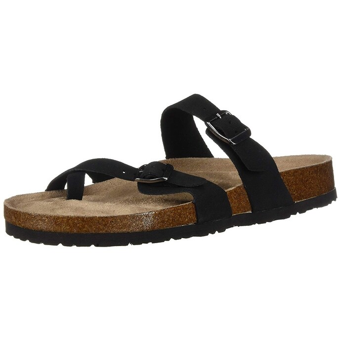 skechers leather sandals
