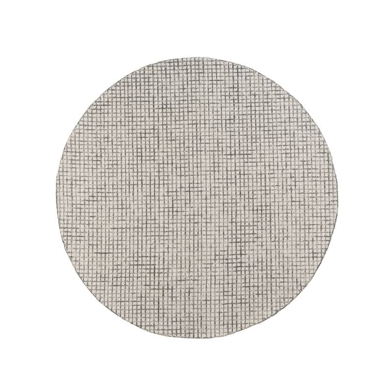 Noah Contemporary Checkered Wool Indoor Area Rug by Sevita