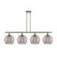 Option Antique Brass / Light Smoke Deco Swirl