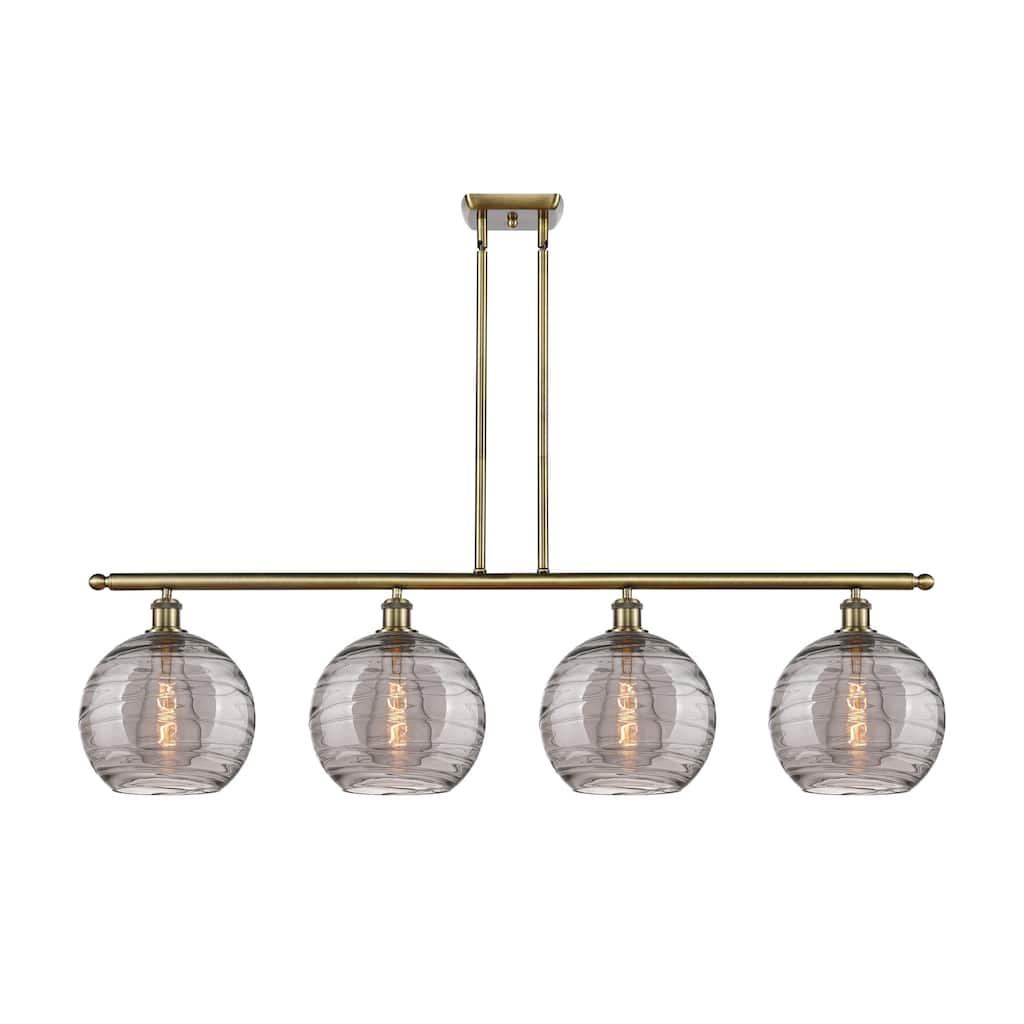 Innovations Lighting 516-4I 12 48 Athens Deco Swirl Chandelier Athens