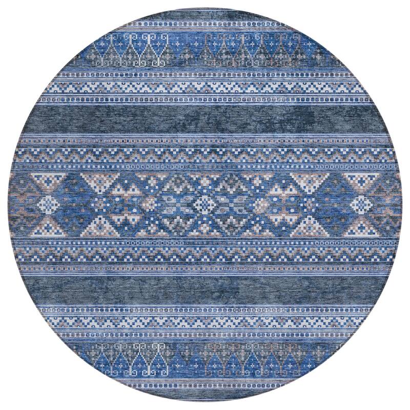 HomeRoots Southwestern Transitional Rectangle Outdoor Rug