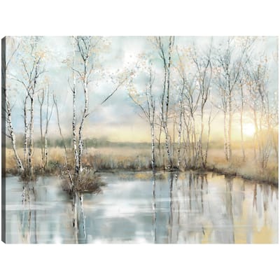 Calm Reflections By Studio Arts Canvas Art Print