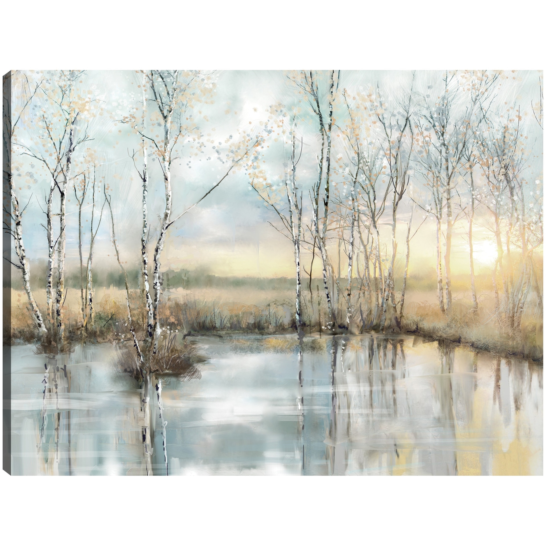 Calm Reflections By Studio Arts Canvas Art Print
