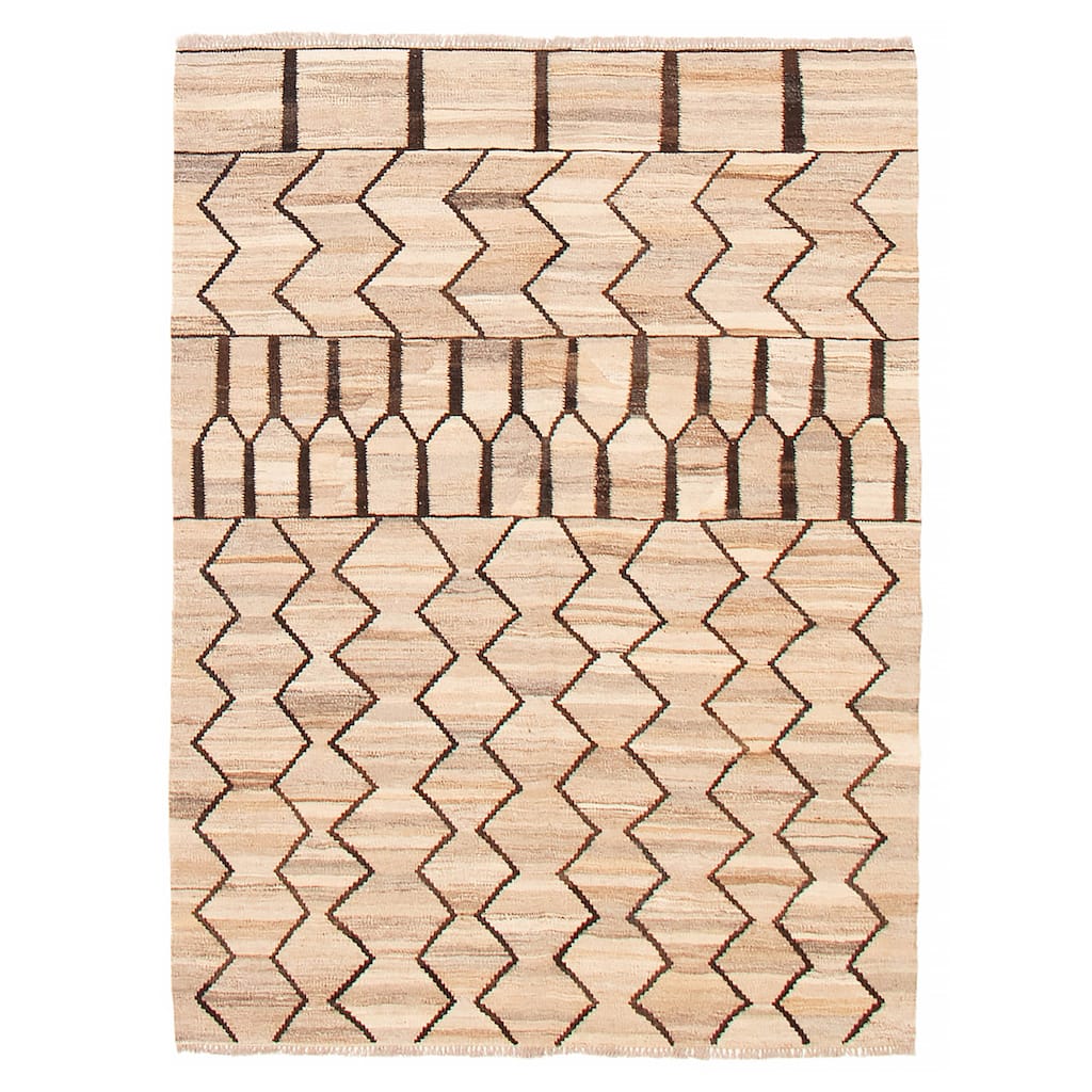 Sivas Khaki Kilim 4'9" x 6'6" - 4'9 x 6'6