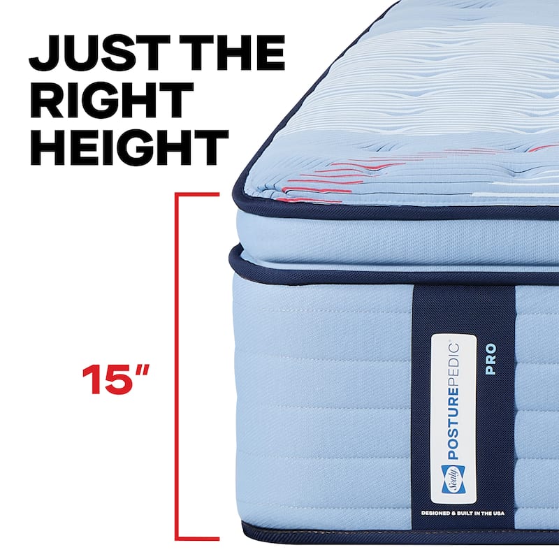 Sealy Posturepedic® Pro Fuller 15" Soft Pillowtop Innerspring Mattress