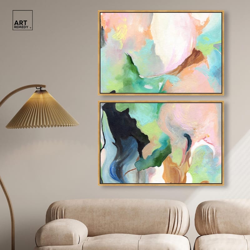 The Dreamer part II Canvas Set of 2 by Art Remedy