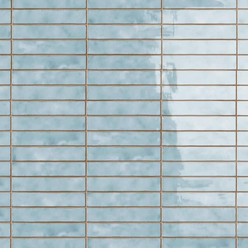 Merola Tile Hudson Studio Soho Brick Marine 1-7/8" x 9-3/4" Ceramic Wall Tile