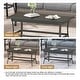 preview thumbnail 29 of 31, Outdoor Patio Metal 74" W Sofa/ 50" W Loveseat with Cushions
