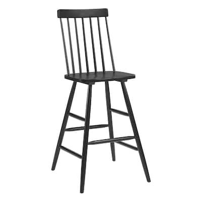 Bury Bar Chair (Set of 2) Black - N/A
