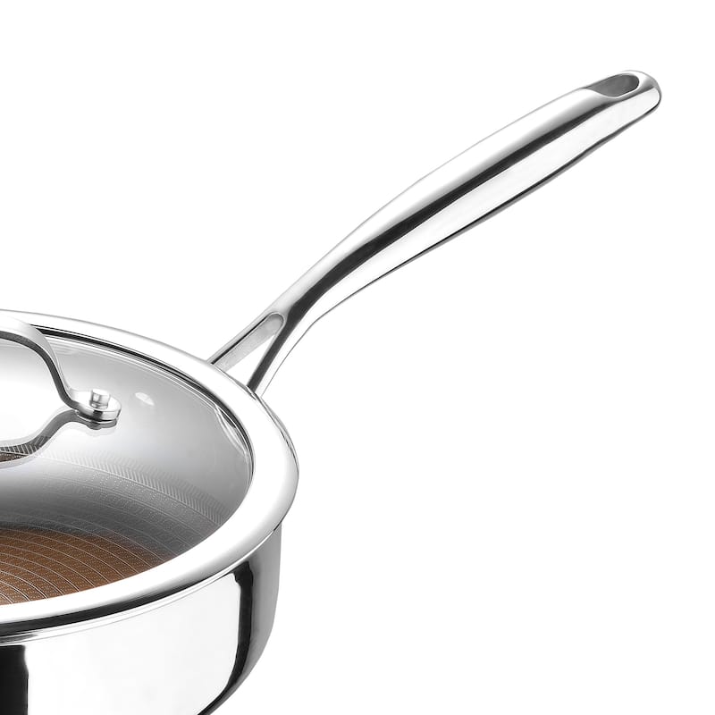 Giro by MasterPRO 3 Qt. Tri Ply Clad Covered Sauté Pan