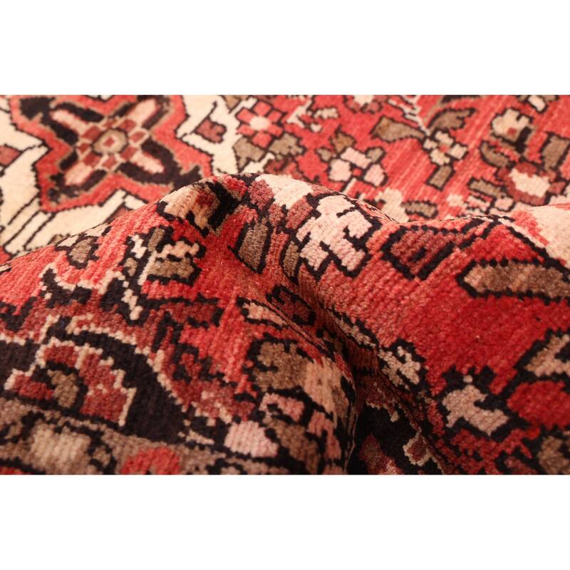 ECARPETGALLERY Hand-knotted Andelz Light Red Wool Rug - 2'11 x 9'5