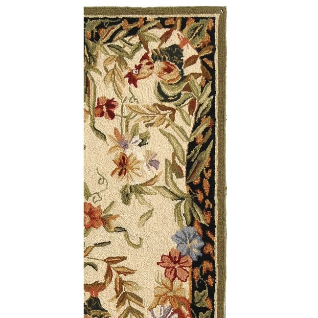 SAFAVIEH Handmade Chelsea Asmaa French Country Rooster Wool Rug