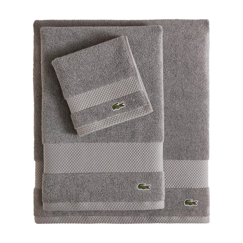 Lacoste Heritage Supima 100% Cotton Hand Towel