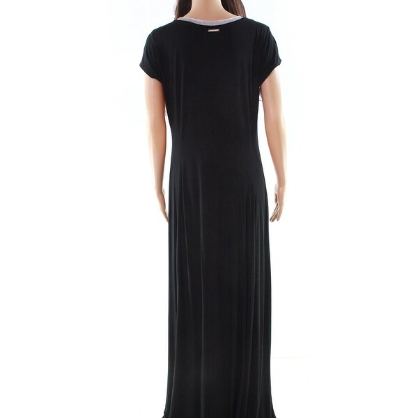 michael kors black maxi dress