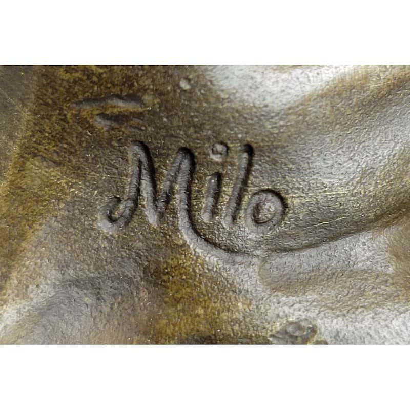 Abstract Imitative Horse Bust Bronze Statue Sculpture Modern Art Original Equestrian Decor 12 Inches X 9 Inches