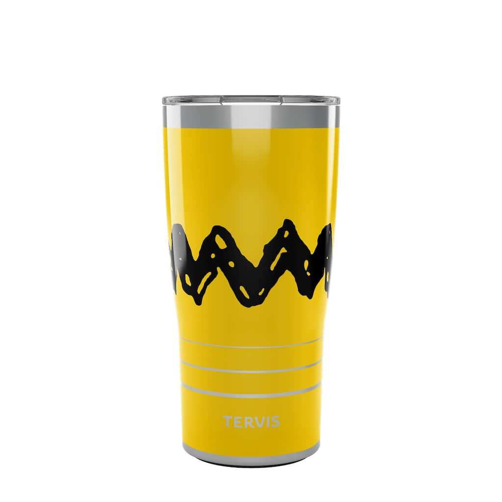 Tervis Traveler Peanuts Charlie Stripe Triple Walled Insulated Travel Tumbler, Stainless Steel - 20oz