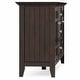 preview thumbnail 5 of 16, WYNDENHALL Freemont SOLID WOOD 54 inch Wide Transitional Sideboard Buffet - 17" D x 54" W x 30" H