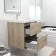preview thumbnail 5 of 10, Selina 24" Wall Mounted Vanity with Single Sink - 24