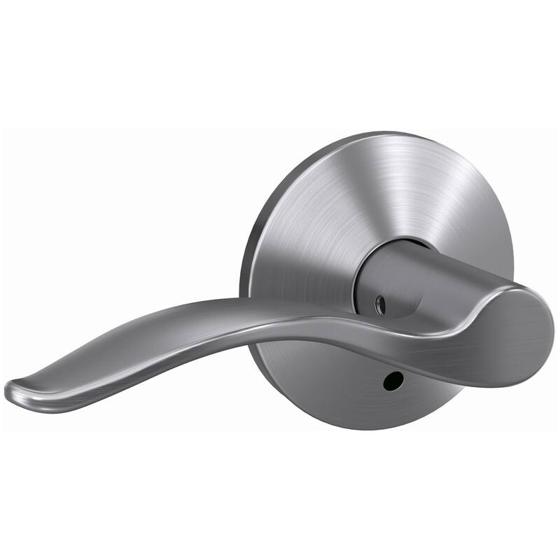 Schlage Custom Pennant Non-Turning Two-Sided Dummy Door Lever Set with