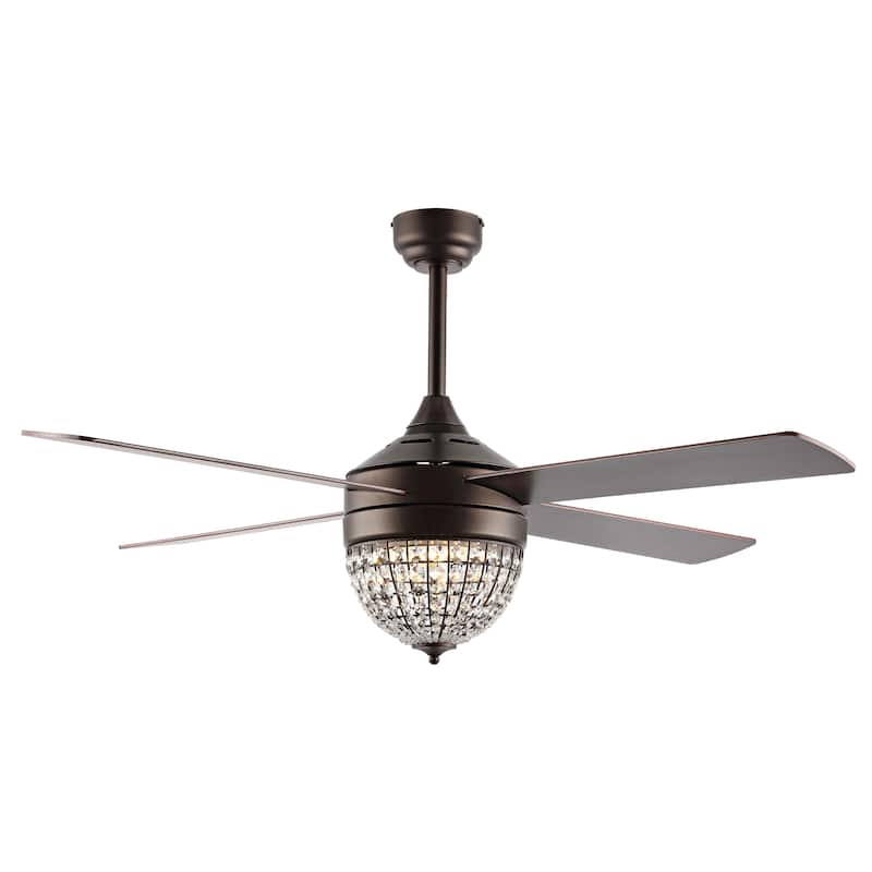 SAFAVIEH Lighting Buna 3 Light 48" Ceiling Fan