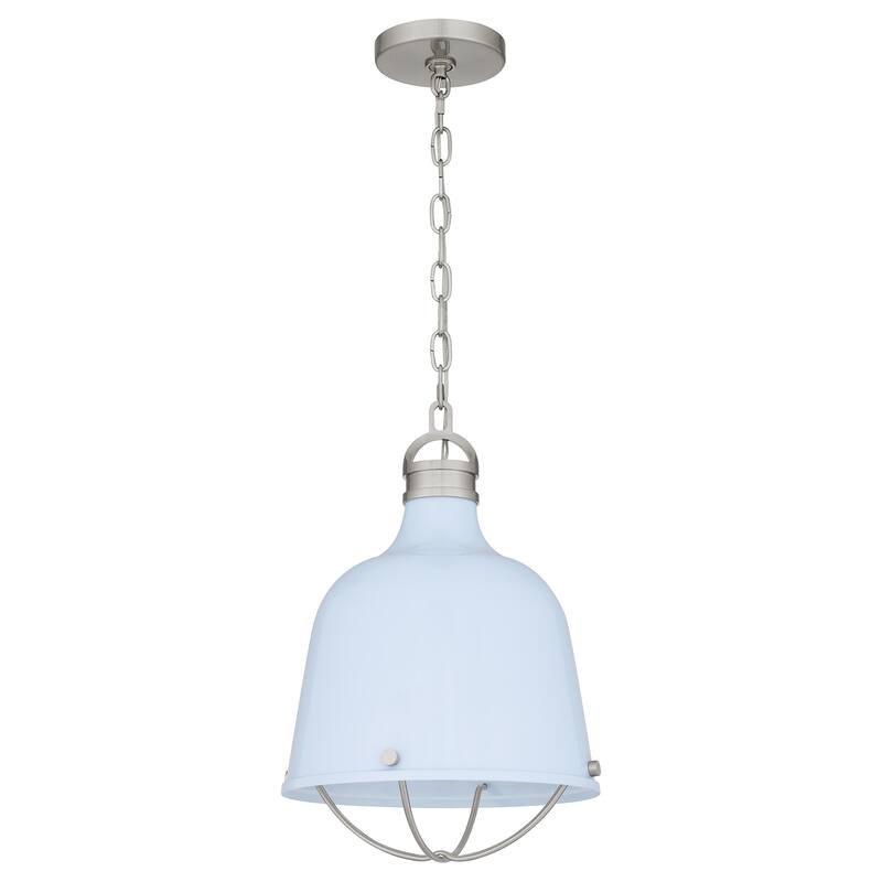 Adlington 1-Light Brushed Nickel Mini Pendant