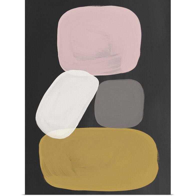 "Modern Stacked" Poster Print - Multi